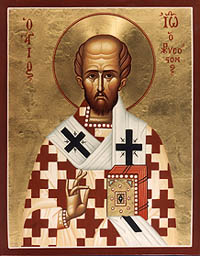 Wspomnienie św. Jana Chryzostoma